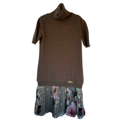 Roberto Cavalli Kleid aus Wolle in Taupe