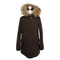 Woolrich giacca invernale in marrone scuro
