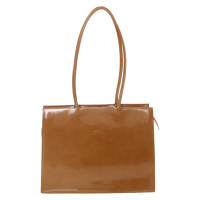 Longchamp Handbag Leather in Ochre