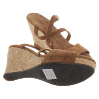 Ugg Australia Wedge heel sandals in Brown