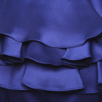 Tibi Kleid aus Seide in Blau