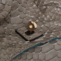 Zagliani Schultertasche aus Schlangenleder