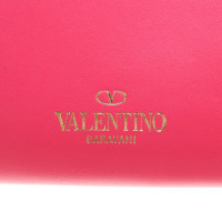 Valentino Garavani Rockstud clutch in rosa