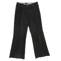 Armani Jeans Hose aus Leinen in Schwarz