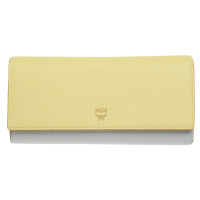 Mcm "Milla 3-fold wallet" in yellow / grey