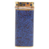 Cartier Lighter in blue / gold