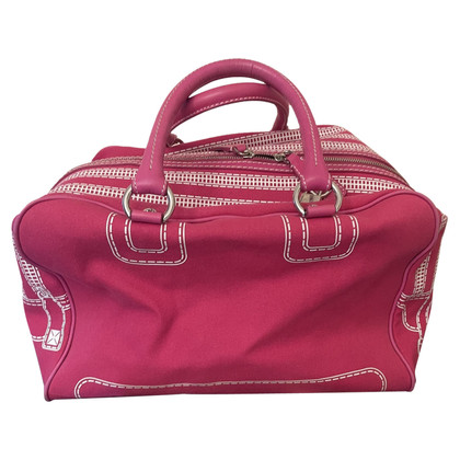 D&G Travel bag Canvas in Fuchsia