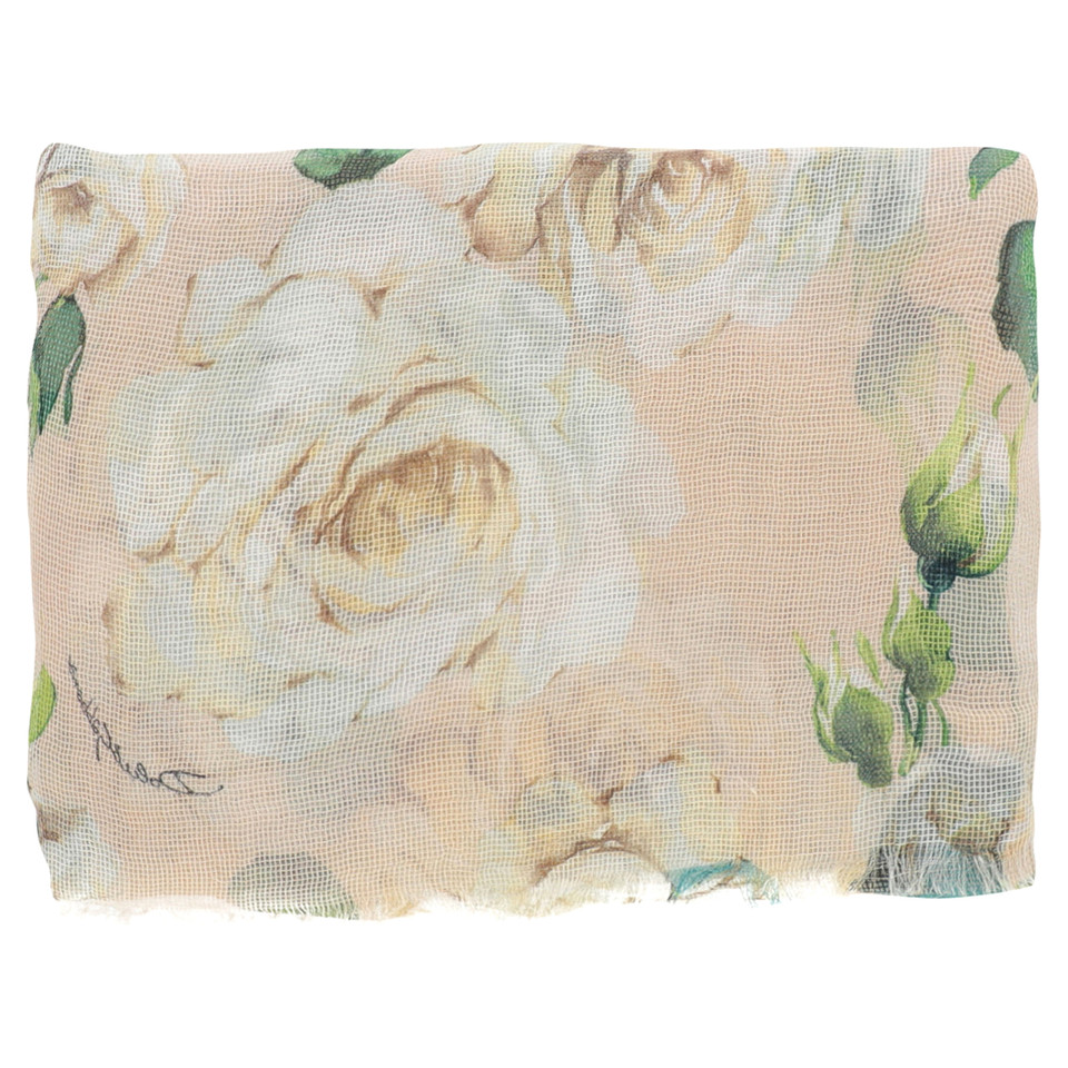 Dolce & Gabbana Scarf/Shawl Silk in Beige