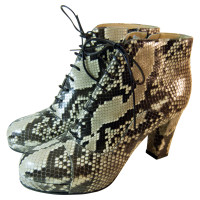 Unützer Ankle boots in reptile look