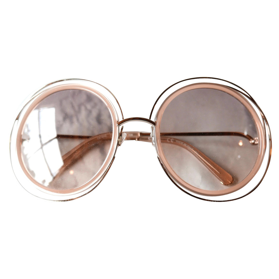 Chloé Sonnenbrille in Gold