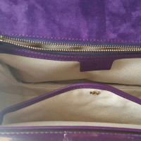 Gucci Bamboo Bag Patent leather in Violet