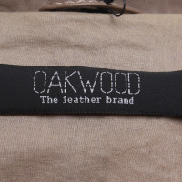 Oakwood Leatherjacke in light brown