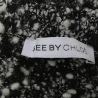 See By Chloé Boucle overhemd zwart / White