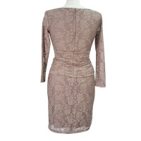 Reiss Lace dress in pink