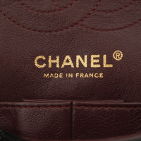 Chanel 2.55 aus Lackleder in Schwarz
