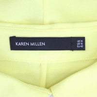 Karen Millen Bluse in Gelb