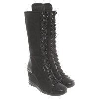 Prada Bottes en Noir