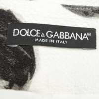 Dolce & Gabbana Uitlopende rok in Bunt