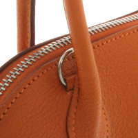 Hermès Bolide 27 aus Leder in Orange