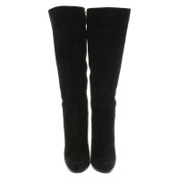 Baldinini Bottes en Cuir en Noir