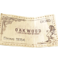 Oakwood La veste en cuir utilisé-look