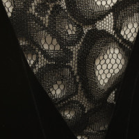 Diane Von Furstenberg Robe en velours noir