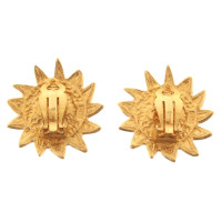 Chanel orecchini clip color oro