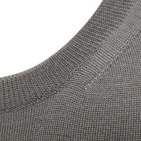 Yves Saint Laurent Fine Knitting top in grey