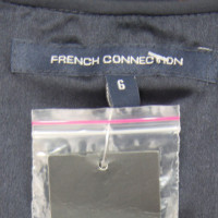 French Connection robe pailletée en bleu foncé
