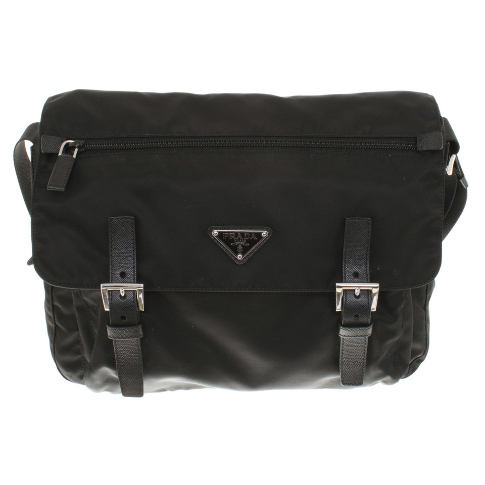 Prada Messenger bag in black