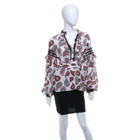 Dodo Bar Or Silk blouse with pattern