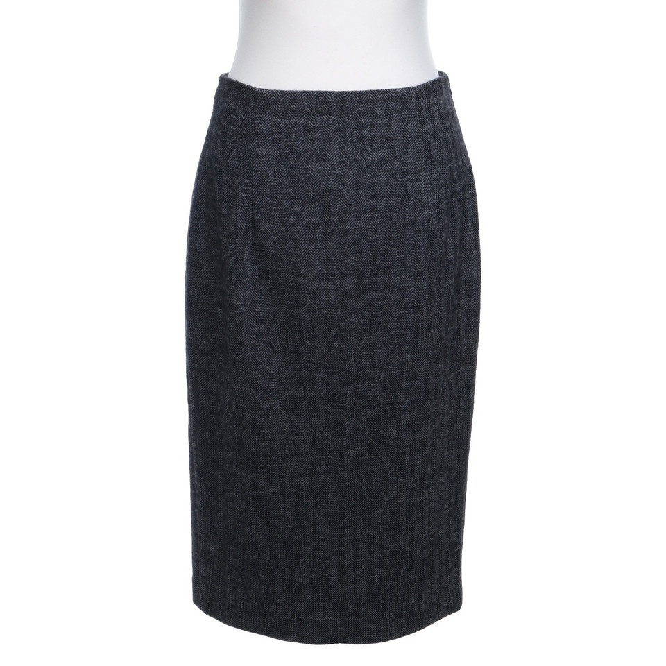 Hobbs skirt herringbone pattern