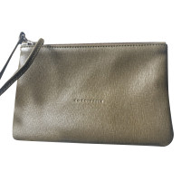 Coccinelle Clutch Bag Leather in Beige