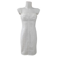 D&G Kleid aus Baumwolle in Weiß