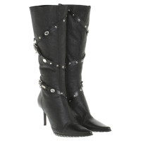 Luciano Padovan Boots in Black