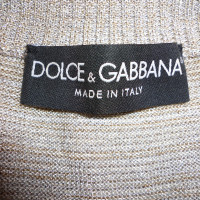 Dolce & Gabbana Cappotto d'argento