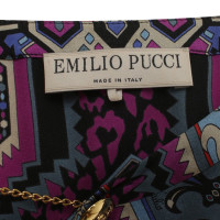 Emilio Pucci Chemisier de soie avec une impression