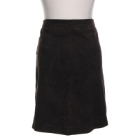 All Saints Uitgegeven rok in suede