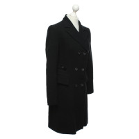 Marc Cain Jacket/Coat Wool in Black