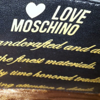 Moschino Love Handbag in red wine