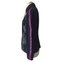 Basler Jacket in black / purple