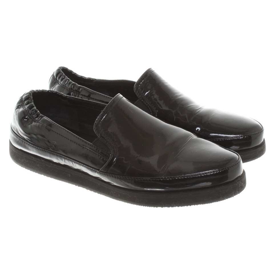 Prada Slipper in Schwarz