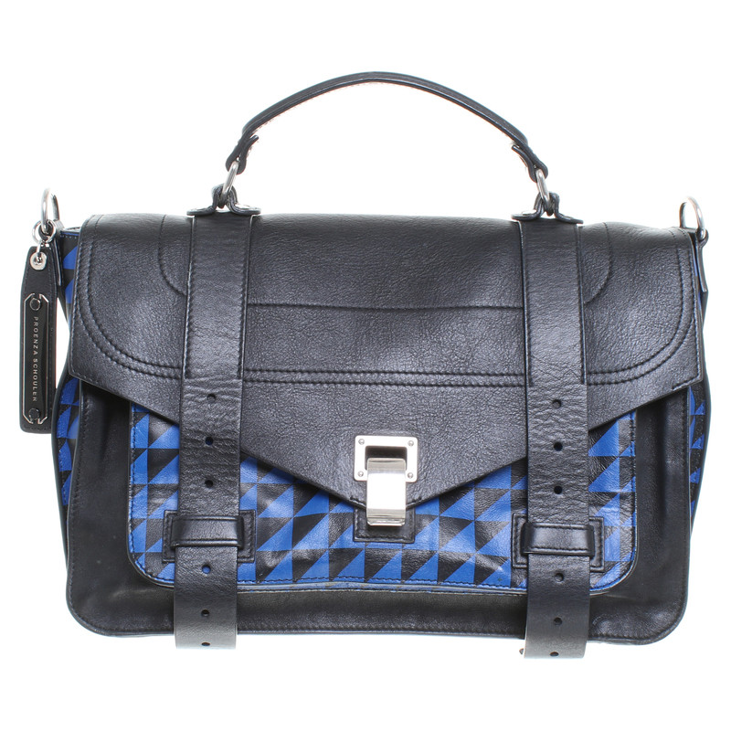 Proenza Schouler Handbag in black-blue