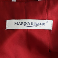 Marina Rinaldi Blazer in Cashmere in Rosso