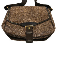 Borbonese Shoulder bag Canvas in Brown