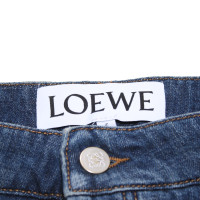 Loewe Jeans in Cotone in Blu