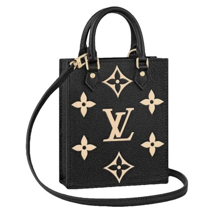 Louis Vuitton Umhängetasche aus Leder in Schwarz
