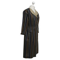 Christian Dior Vintage wrap dress with stripes