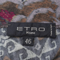 Etro top with floral pattern