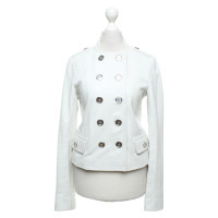 D&G Giacca/Cappotto in Pelle in Crema